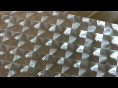 Yumuşak Sertlik 3D Şeffaf Film Duş Perdeleri Ambalajı için Termal Laminasyon Spekle