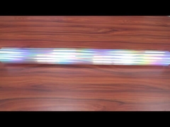 UV Direncili Çıkıntılı Açık Holografik Film Gümüş Lazer Paketleme Filmi