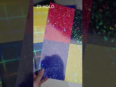 Ambalaj ve baskı için iyi bir holografik etkisi olan holografik termal laminasyon filmi