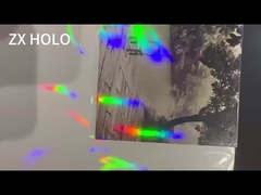 Kendi kendine yapışkan holografik film