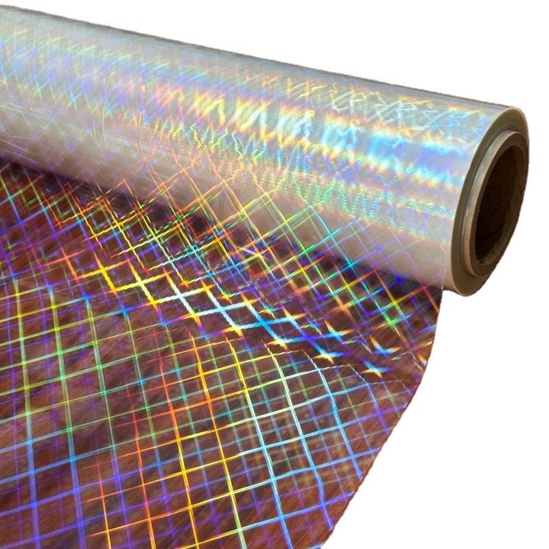 Love Heart Transparent Holographic Thermal Lamination Film